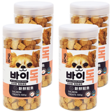 by DOG 汪洽普 狗狗凍乾零食 - 新鮮鮭魚 100g，視力保健。 骨骼保健。, 4罐