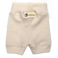 Babee Greens 100%美麗諾羊毛短褲, 單層, 通過Oeko-Tex100認證, S(3.6-8.2kg), 素色花色隨機