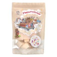 Meowmatmat 喵乜乜 貓犬適用 凍乾深海紅斑魚塊 50g, 魚, 1包