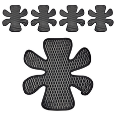 史玎 ST9 安全帽內襯墊 竹碳透氣 除菌 抗臭透氣, 黑色