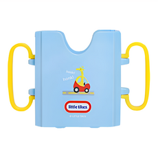 little tikes 可折疊雙把手塑膠杯架 長頸鹿款 藍色 65x35 毫米, 2個