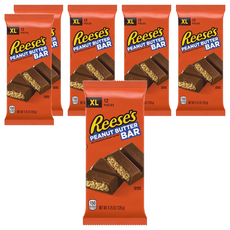 Reese's 牛奶巧克力 花生醬夾餡棒 XL, 120g, 6條