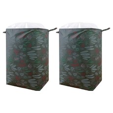 小麥購物 棉被收納袋 Y833 140L, 水草, 2個