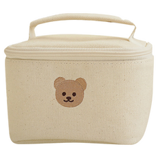 Chez bebe Signature Shegomi 保冷袋 特小號, 14.5 x 9 x 11cm, 象牙白色