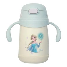 BEDDYBEAR 杯具熊 中透不鏽鋼保溫學飲杯 400ml, 冰封艾莎, 1個