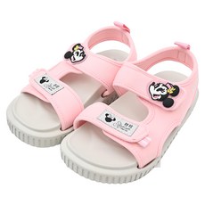 Disney 迪士尼 兒童款立體織帶造型休閒涼鞋