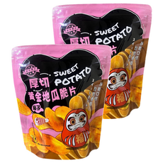 果然實在 厚切黃金地瓜脆片, 140g, 2包
