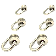 鬼刃Ghost Blade 不鏽鋼雙培林索環 SUS材質 適用於鹹水海釣, 6個裝, 1組