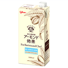 glico 格力高 杏仁果效果 職人專用杏仁果飲, 1罐, 1L, 香醇濃郁，冷熱皆宜