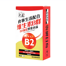OKURA 大藏 維生素B群B2強化配方 膠囊食品, 40顆, 602mg, 1盒