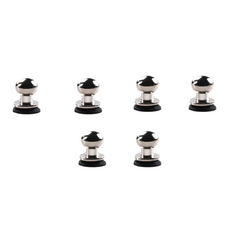 吸盤式金屬手遊輔助搖桿Set 6個, 二粒銀色一對