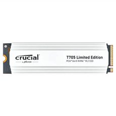 Micron 美光 crucial Gen5 白色散熱片限量款, T705, 2TB