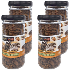 Pet Village 魔法村 營養高鈣黃金蛋白桑蠶蛹 寵物零食, 100g, 4罐