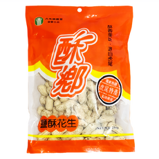 虎尾鎮農會 酥鄉鹽酥花生, 250g, 1包