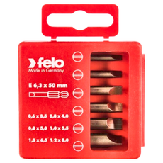 felo 全一字起子頭組 德國製造, 1組