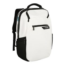 VICTOR 勝利體育 拍包袋 BR3051 A 附簡易鞋袋 雙側水壺袋 行李箱拉桿固定設計 後背包, 51 x 33 x 23cm, 亮白色, 1個