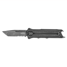 Kershaw Interstellar折刀 KS1195 8Cr13MoV不銹鋼半齒刃 GFN握柄 滑動式開關, 黑色, 1支