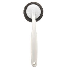 SUSU 舒舒 長柄不鏽鋼刷 獨特網狀編織設計 符合人體工學握柄 強效去汙 耐用持久, 3支