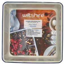 wiltshire ENAMEL 布朗尼方型烤盤, 1個