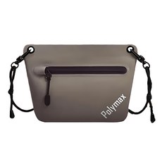 Polymax 寶麗美斯 防水隨身三角包, 深灰色