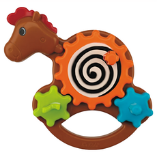 K's Kids 奇智奇思 齒輪小馬 輕巧方便攜帶 強化寶寶手指靈活度 ABS塑料 尺寸16x14cm, 1個