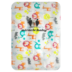 純棉透氣嬰兒推車墊 安全座椅墊 尺寸42x32x49(cm), 動物園, 1個