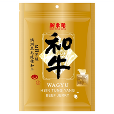 新東陽 和牛肉乾, 澳洲黑毛純種和牛 M8等級, 120g, 1包