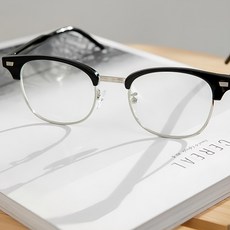 RECLOW E386 眼鏡框 黑銀色