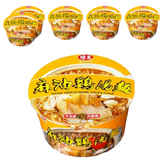 味王 麻油雞湯麵 85g, 6入