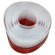 TRENY 半透明門窗縫氣密封條, 柔軟矽膠材質, 強力壓克力背膠, 35mm x 2米, 1個