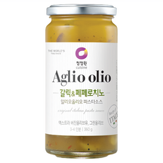 清淨園 香蒜辣椒橄欖油義大利麵醬, 360g, 1罐