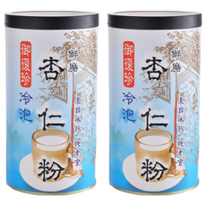 御復珍 冷泡杏仁粉, 杏仁清香，溫順微甜口感, 12道研磨，沒有惱人沙沙感, 460g, 2罐