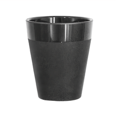 SIMPLA 玉米田茶杯, 黑色, 4入, PLA 生質材料, 200ml, 1組