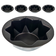 SaNNeNg 三能 1000系列不沾 星型模 SN62045, 圓徑98 x 42mm, 5個