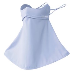 AREX SPORT 抗曬涼感纖維大面積護頸冰絲面罩 掛耳可調整 AS-3491, 薰衣紫, 1個