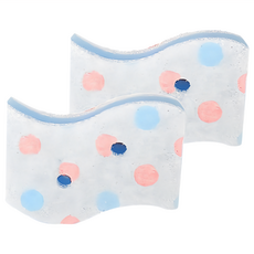 KEYTOSS 詰朵斯 柔纖維隙縫設計 小蘇打3層結構海綿菜瓜布, 1組, 2個