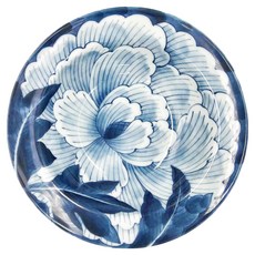 美濃燒6吋缽 Set 日本, 藍染牡丹, 1個