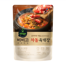 CJ bibigo 辣牛胸肉湯 500g, 1包