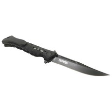 COLD STEEL 冷鋼 折刀 Luzon 中型, 4 英吋刀刃, 8Cr13MoV不鏽鋼黑色塗層, CS20NQLBKBK, 1支