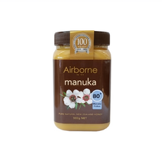 Airborne 艾爾邦 麥蘆卡蜂蜜，花粉量80+，500g, 1罐
