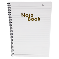 conifer 綠的事務 A4大格筆記本, 1.1cm超大格線設計，書寫更方便, 38100, 1本