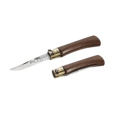 義大利 Antonini Knives Old Bear 核桃木柄折刀 L號, 刀刃長90mm, OB001L, 1入