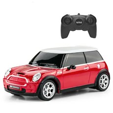 RASTAR 星輝 1 : 24 MINI COOPER S 遙控車 15000, 紅色, 1個