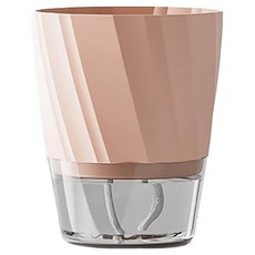 小麥購物 帶補水口自動吸水花盆 L254 中, 粉色, 1個