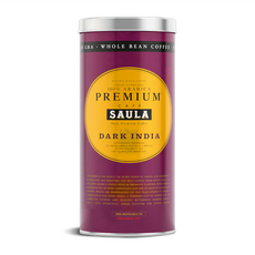 CAFE SAULA 頂級深印咖啡豆, 500g, 1個, Whole Bean