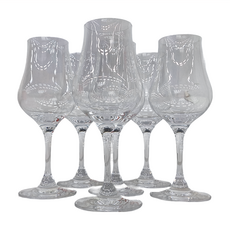 LEHMANN 雷曼 Eaux De Vie 生命之水烈酒杯 無鉛水晶玻璃, 150ml, 1組