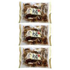 LAMAN 拉曼 黑糖饅頭, 道地日式傳統點心, 綿密扎實香甜口感, 特選內餡香濃飽滿, 個別包裝, 315g, 3袋