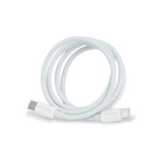 RONEVER Type-C-Type-C 100W快充傳輸線 VPC158 28g, 1m, 白色, 1條
