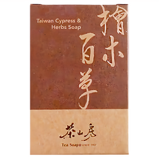 Tea Soap 茶山房 檜木百草皂, 100g, 1個