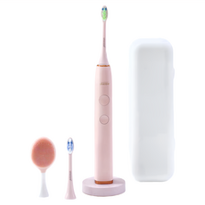 unicare 高效音波電動牙刷, 46,000次/分, 2500mAh超大電池容量, IUNI-101P, 珍珠粉, 1組